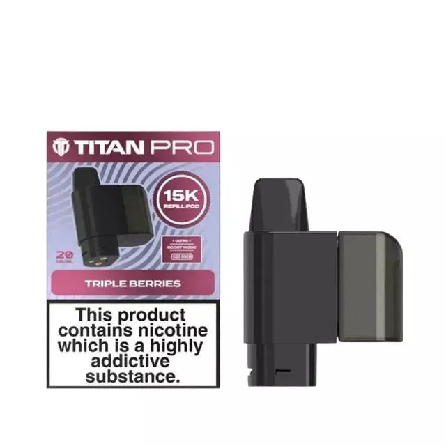 Titan Pro 15K Prefilled Pods - Power Vape Shop