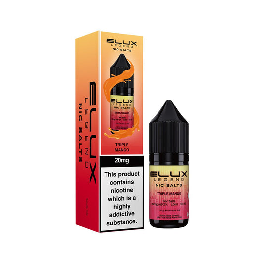 Triple Mango Nic Salt E - Liquid by Elux Legend - Power Vape Shop