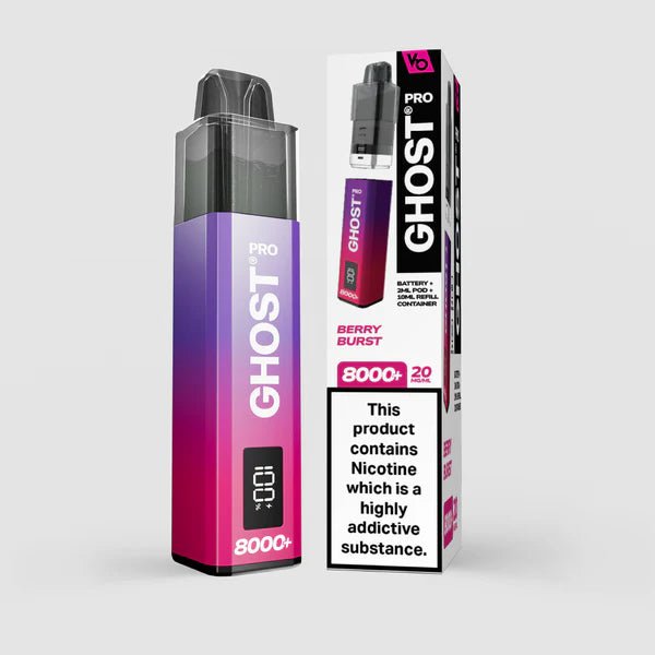 Vapes Bar Ghost Pro 8000 Prefilled Pod Vape Vapes Bar Ghost Pro 8000 Prefilled Pod Vape