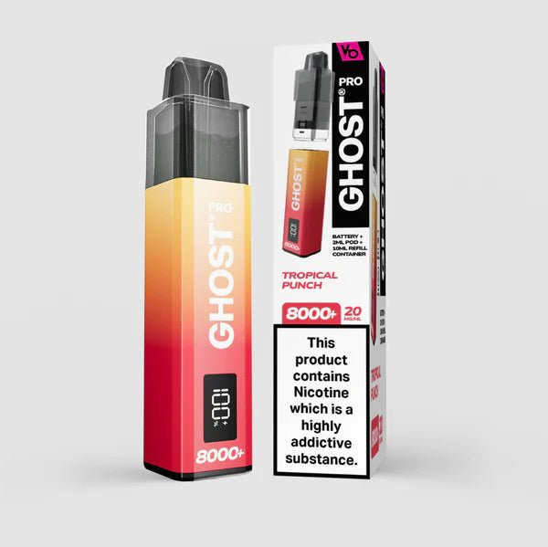 Vapes Bar Ghost Pro 8000 Prefilled Pod Vape - Power Vape Shop