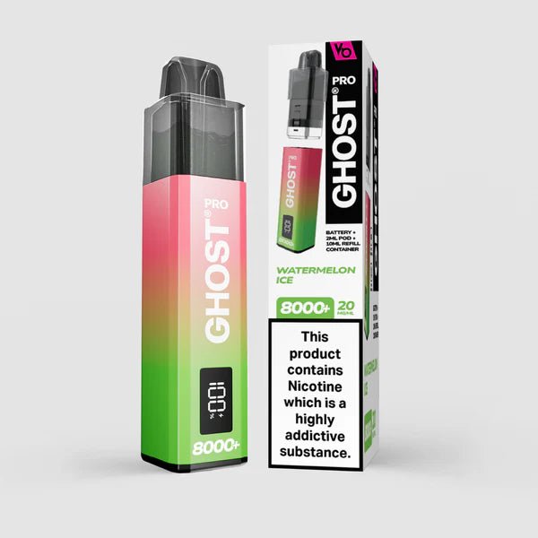 Vapes Bar Ghost Pro 8000 Prefilled Pod Vape Vapes Bar Ghost Pro 8000 Prefilled Pod Vape
