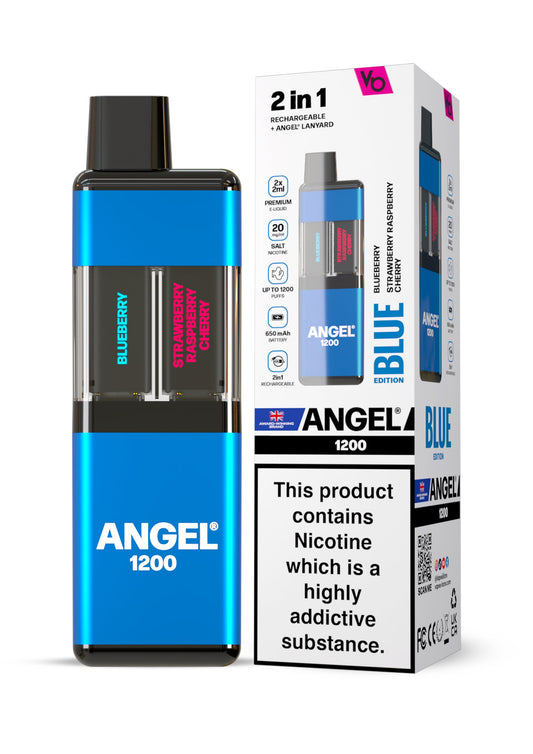 Vapes Bars Angel 1200 | 2 in 1 | Disposable Vape - Power Vape Shop