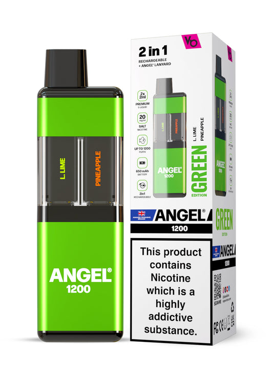 Vapes Bars Angel 1200 | 2 in 1 | Disposable Vape - Power Vape Shop