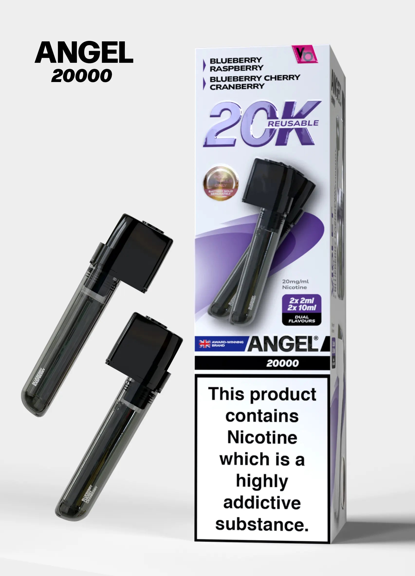 Vapes Bars Angel 20000 Prefilled Vape Pods - Power Vape Shop