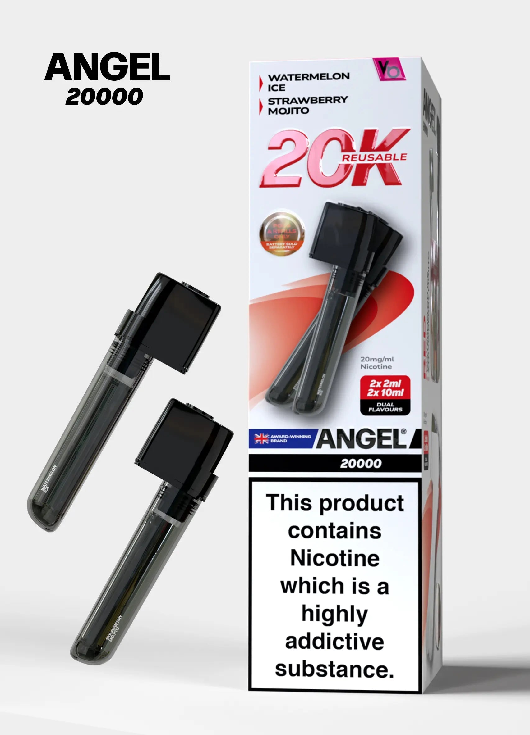 Vapes Bars Angel 20000 Prefilled Vape Pods - Power Vape Shop