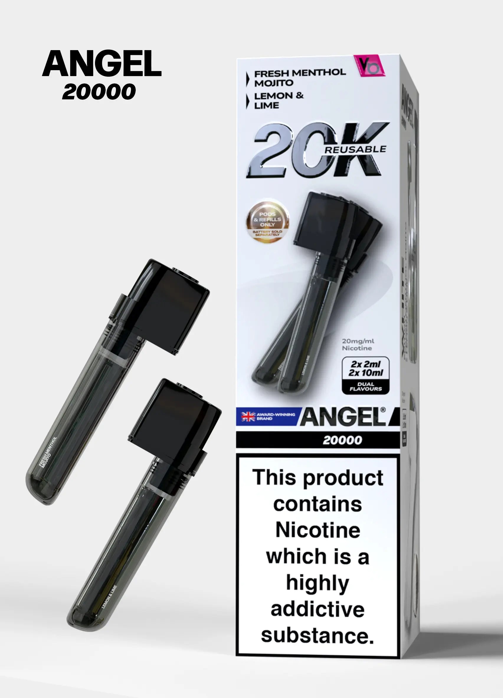 Vapes Bars Angel 20000 Prefilled Vape Pods - Power Vape Shop