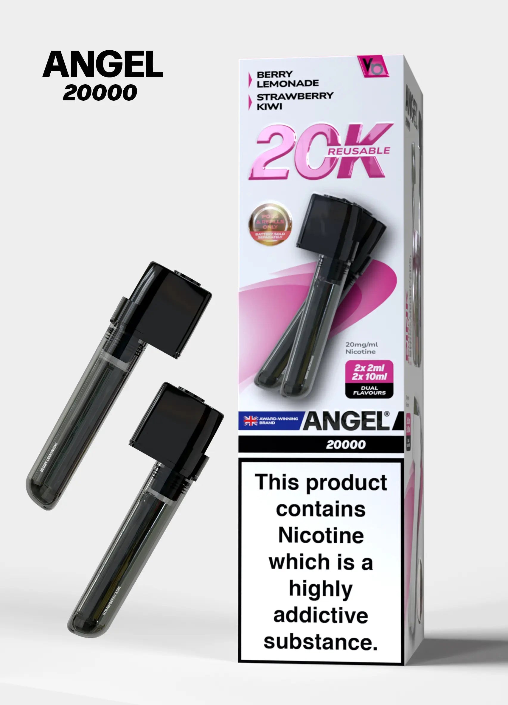 Vapes Bars Angel 20000 Prefilled Vape Pods - Power Vape Shop