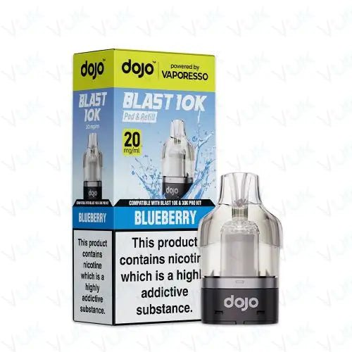 Vaporesso Dojo Blast 10K + Dojo Blast 30K Prefilled Pods - Power Vape Shop