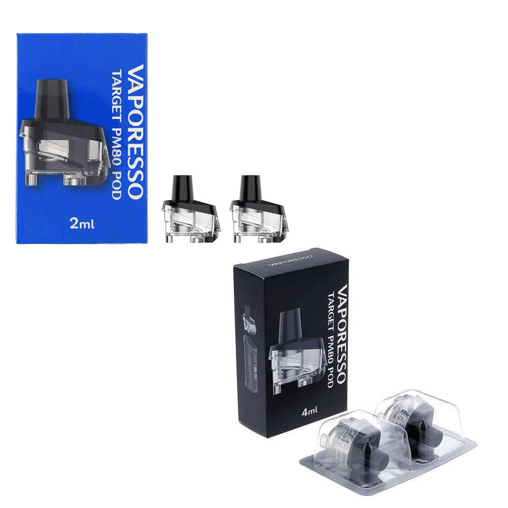 Vaporesso Target PM80 Replacment Pod2ml/4ml - Power Vape Shop