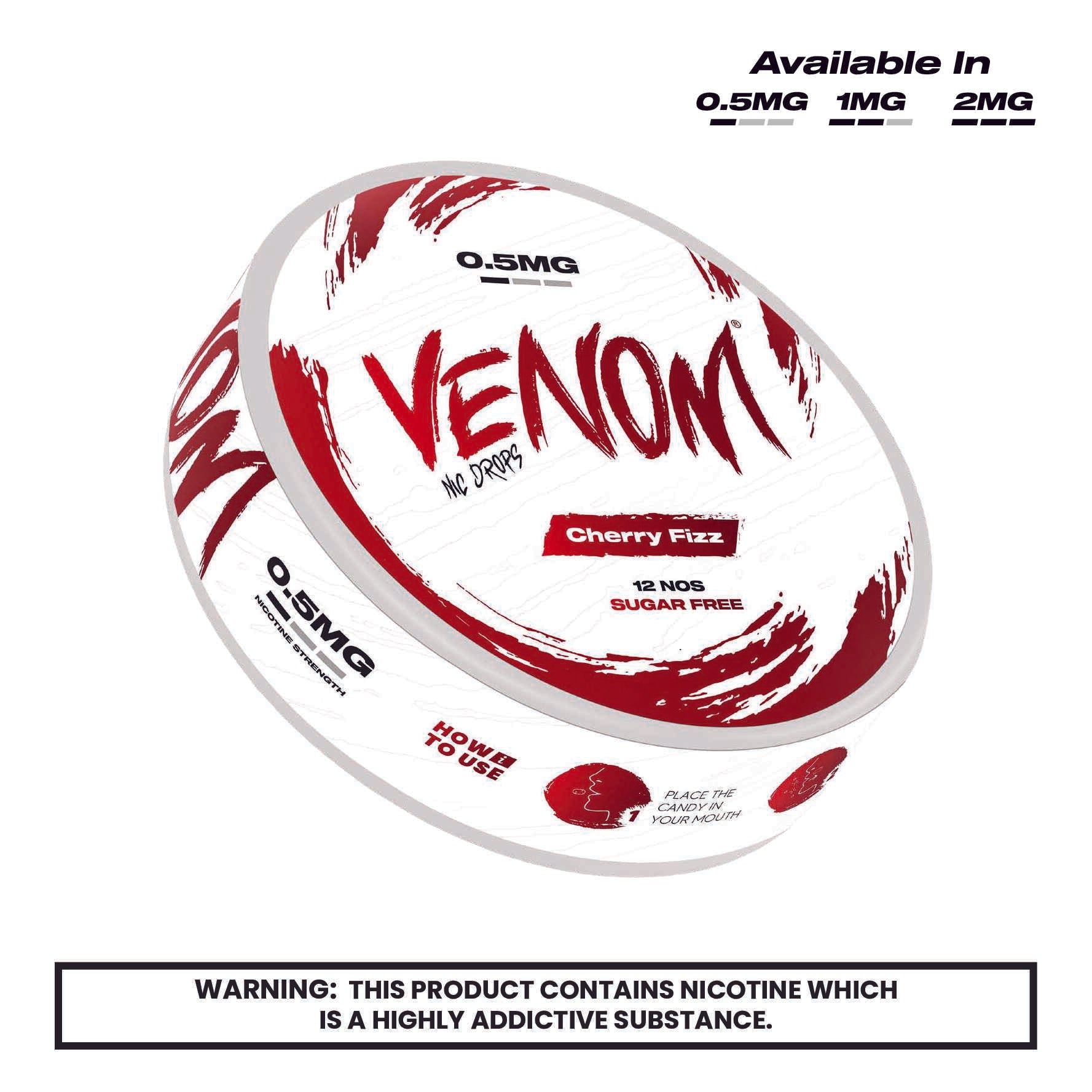 Venom Nic Drops - Sugar Free - Power Vape Shop