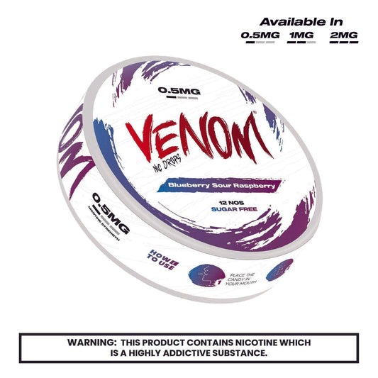 Venom Nic Drops - Sugar Free - Power Vape Shop