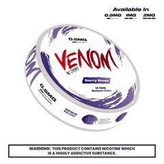 Venom Nic Drops - Sugar Free - Power Vape Shop