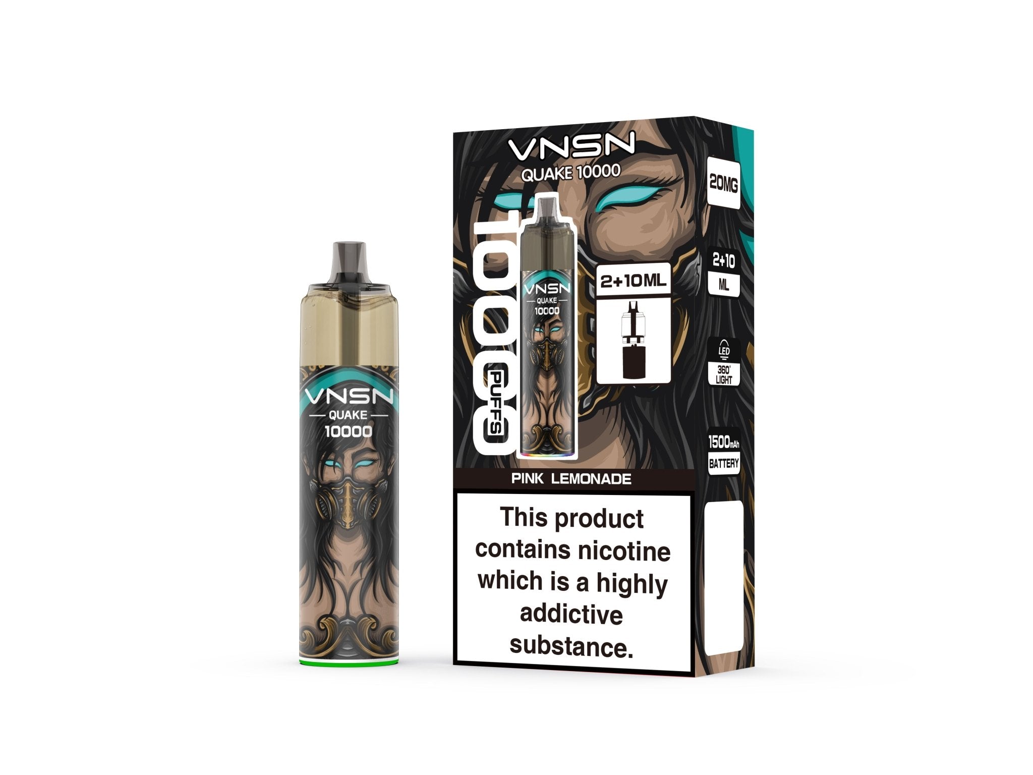 VNSN Quake 10000 Prefilled Vape - Power Vape Shop