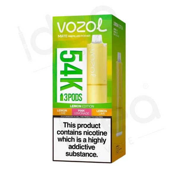 Vozol Mate 54K Prefilled Pod Kit - Power Vape Shop