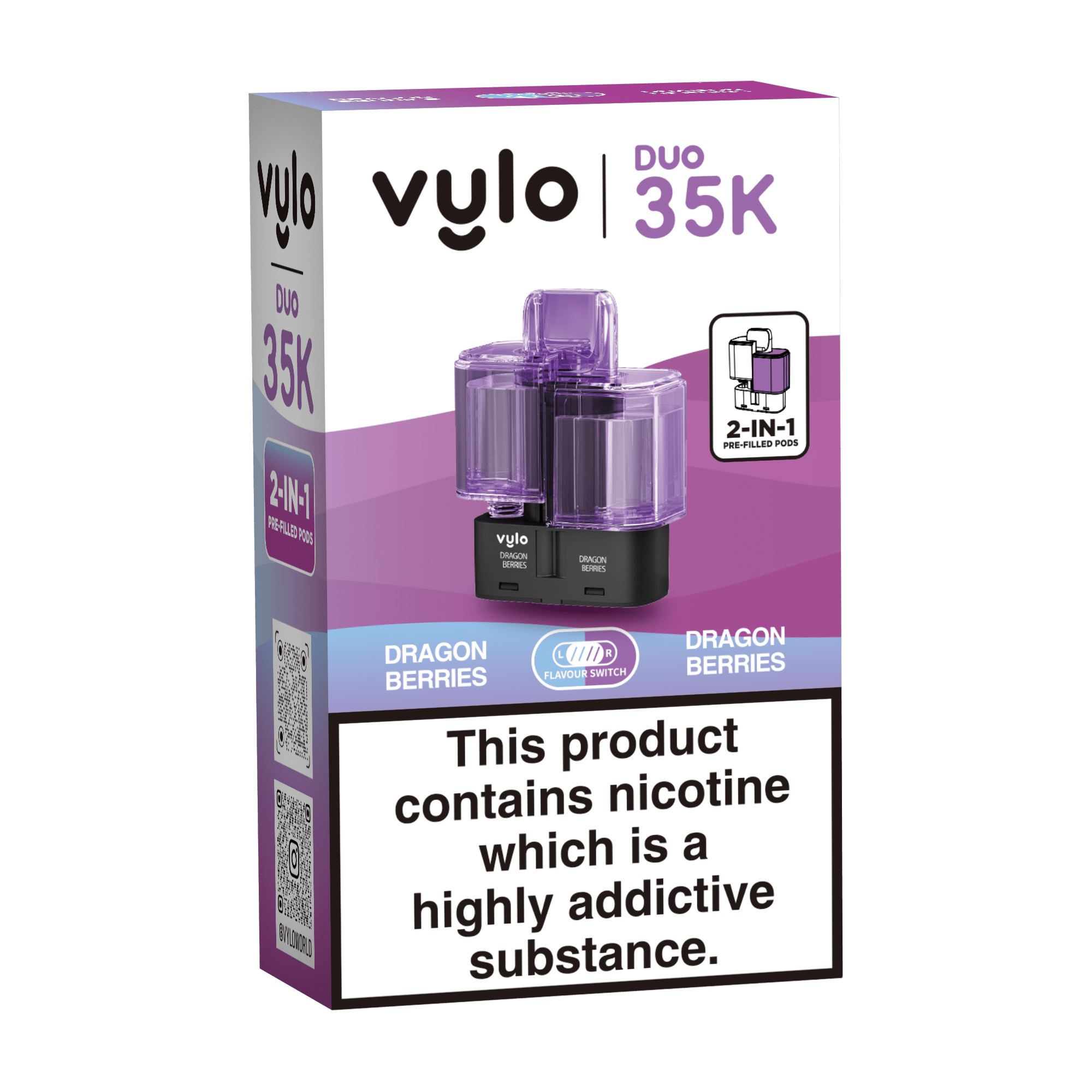Vylo Duo 35K 2 in 1 Vape Replacement Pods - Power Vape Shop