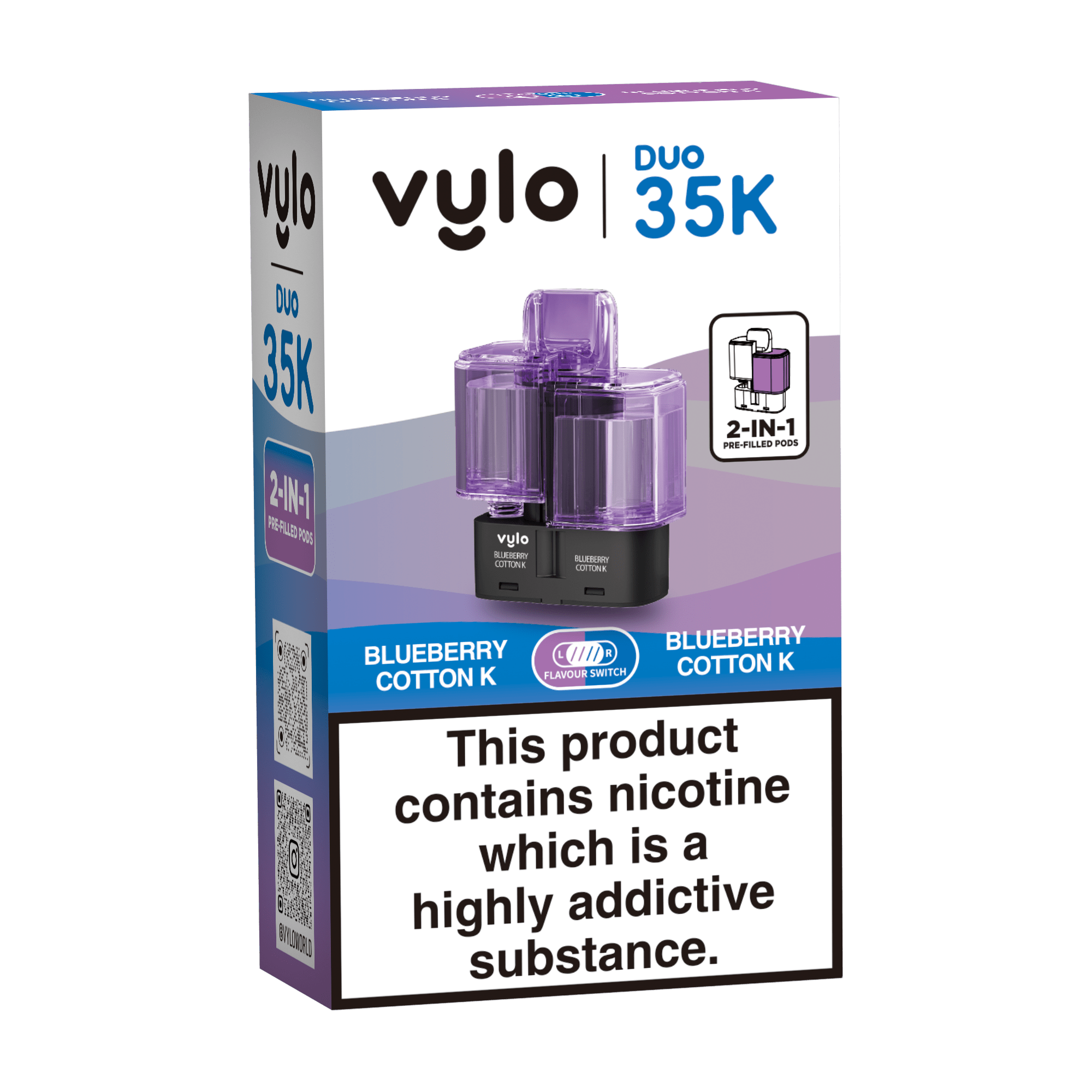 Vylo Duo 35K 2 in 1 Vape Replacement Pods - Power Vape Shop