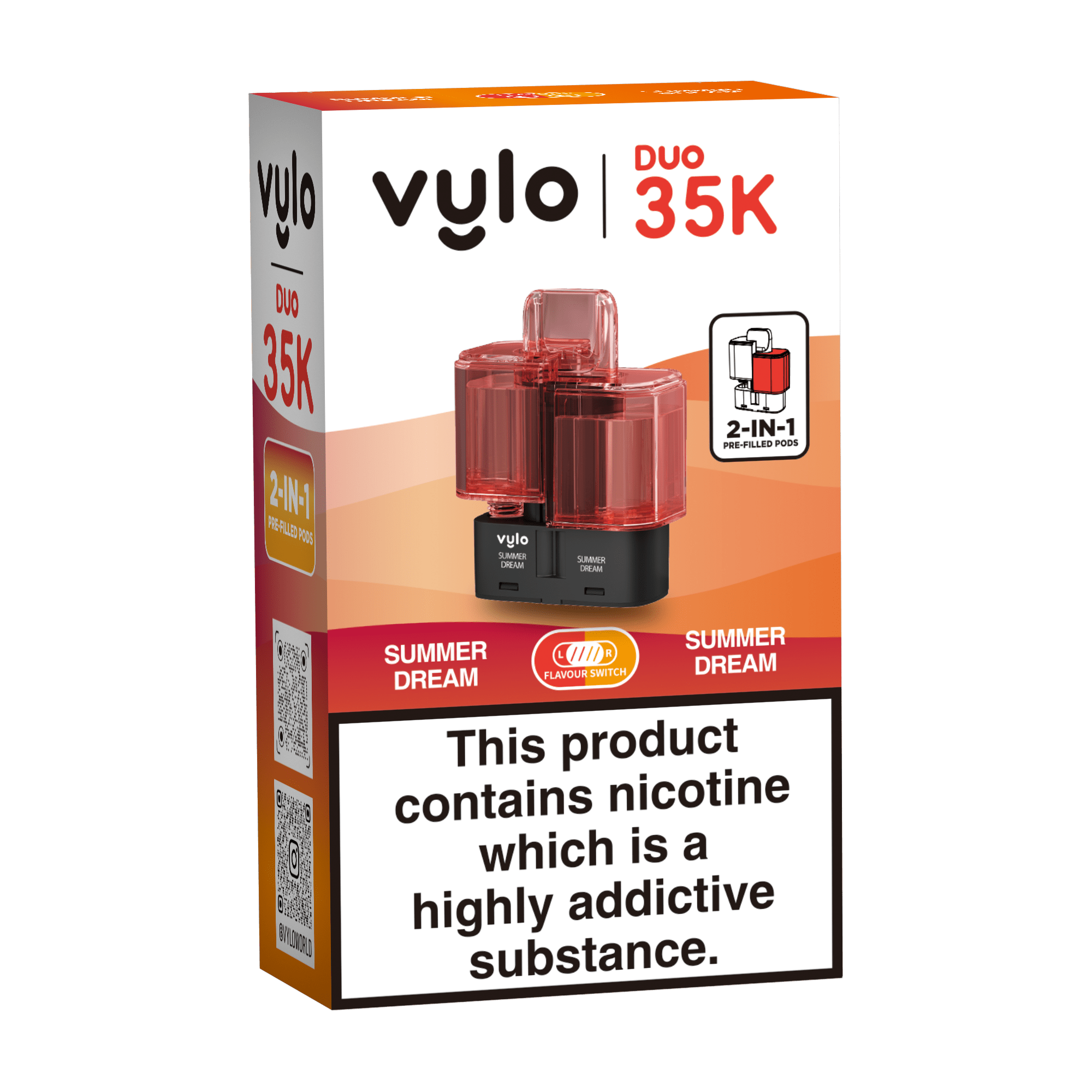 Vylo Duo 35K 2 in 1 Vape Replacement Pods - Power Vape Shop