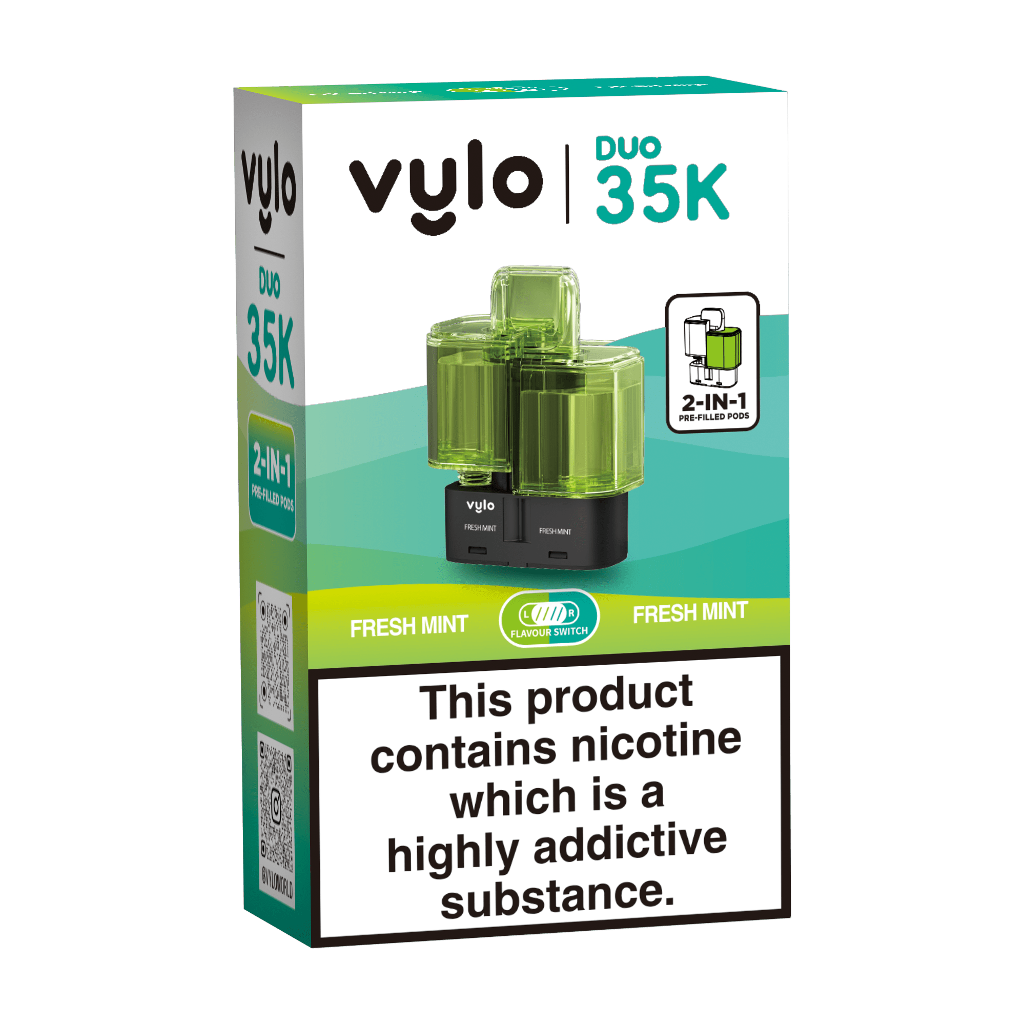 Vylo Duo 35K 2 in 1 Vape Replacement Pods - Power Vape Shop