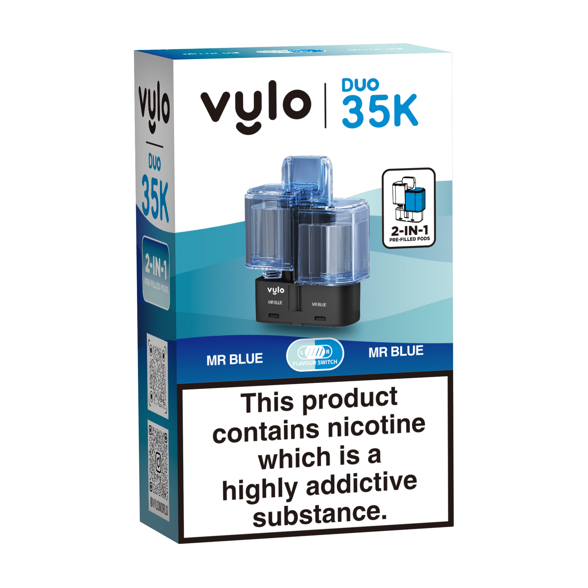 Vylo Duo 35K 2 in 1 Vape Replacement Pods - Power Vape Shop