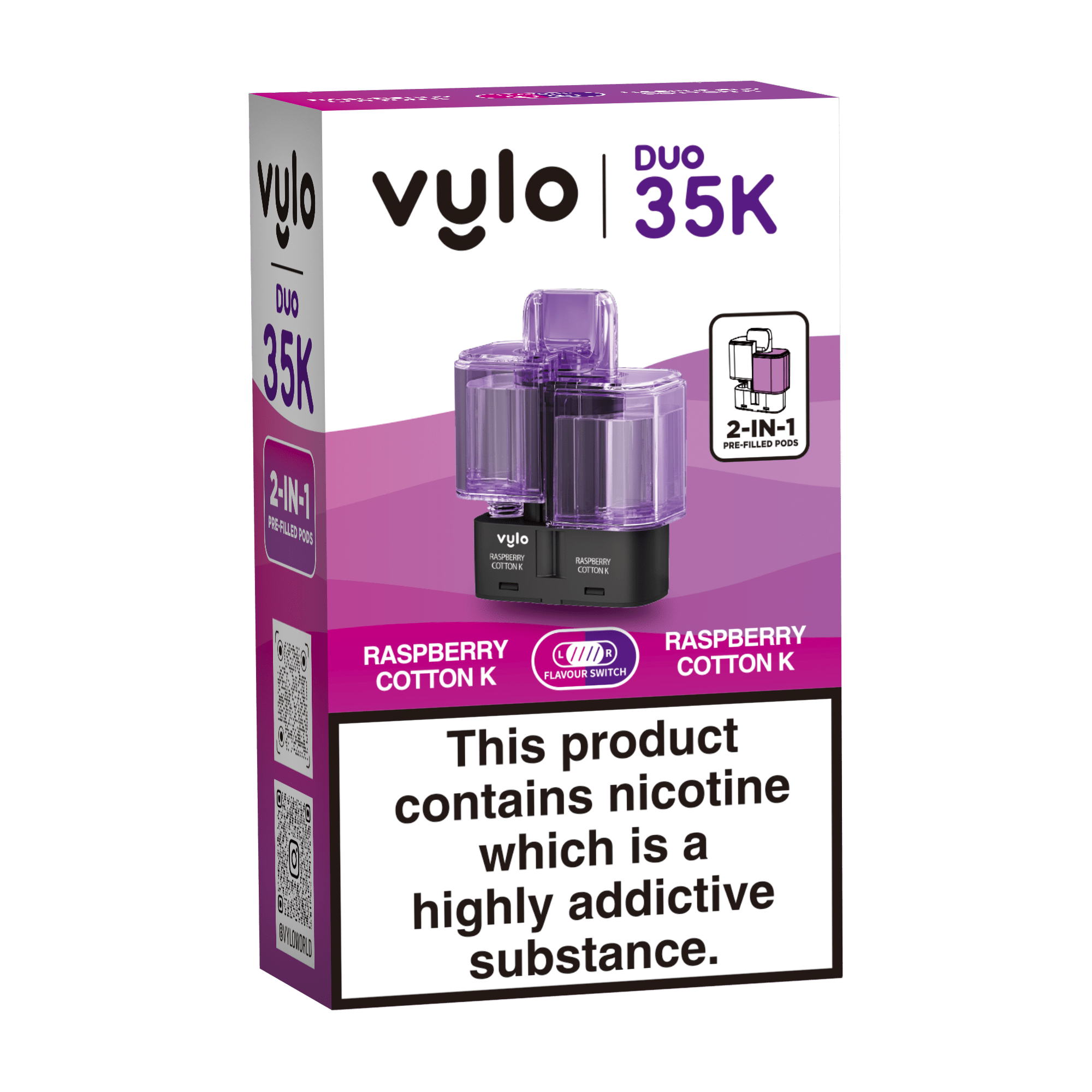 Vylo Duo 35K 2 in 1 Vape Replacement Pods - Power Vape Shop