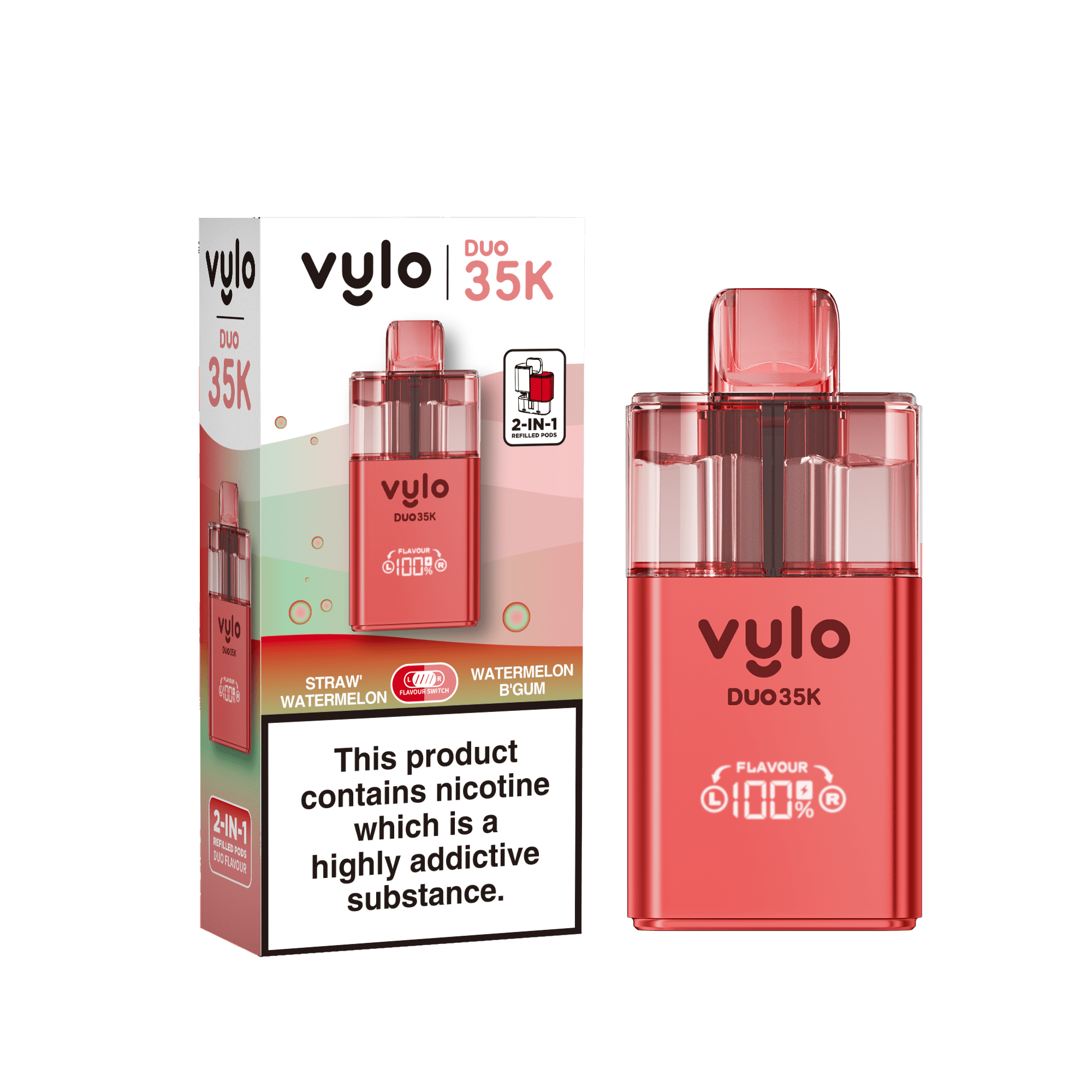 Vylo Duo 35k Prefilled 2 in 1 Pod Vape - Power Vape Shop