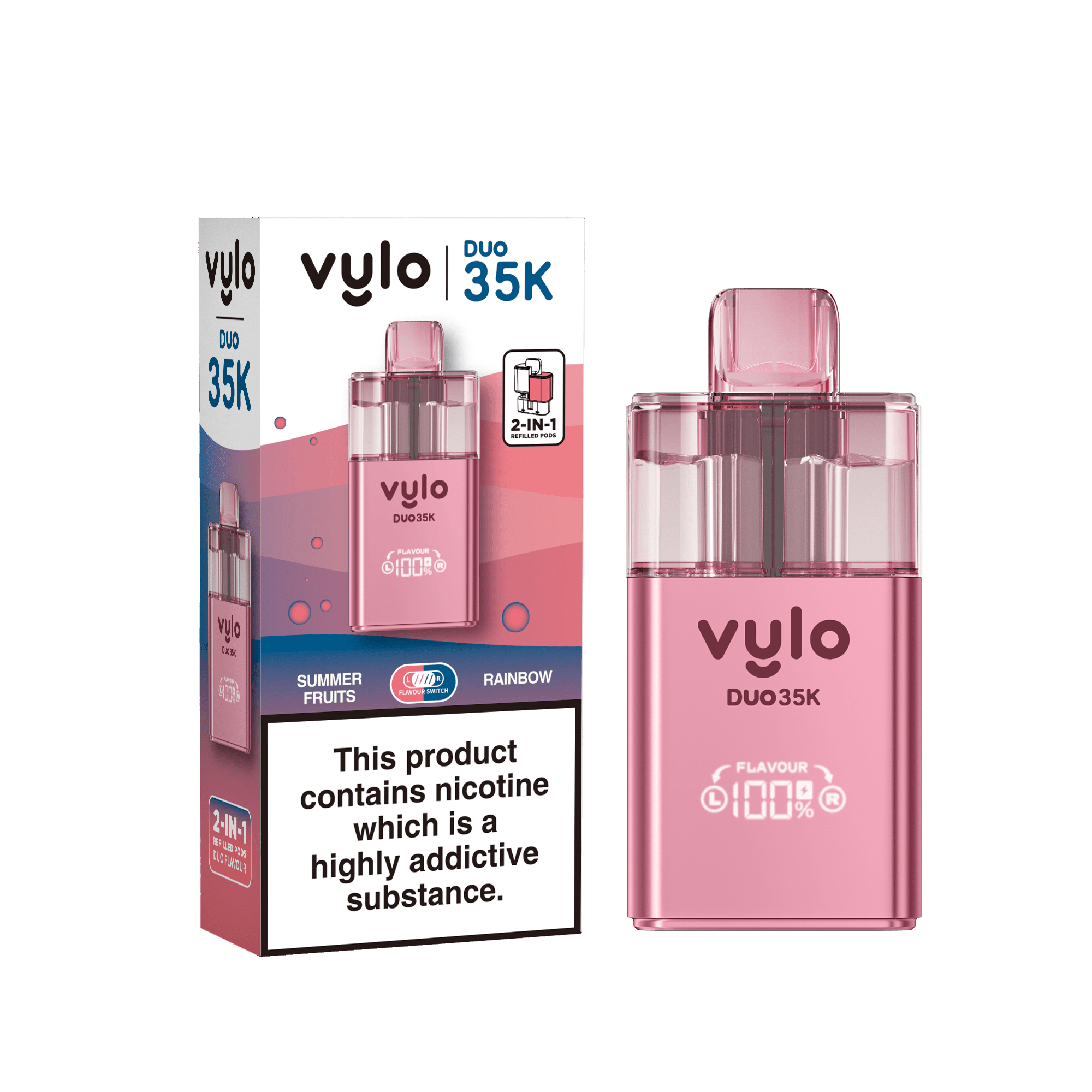 Vylo Duo 35k Prefilled 2 in 1 Pod Vape - Power Vape Shop