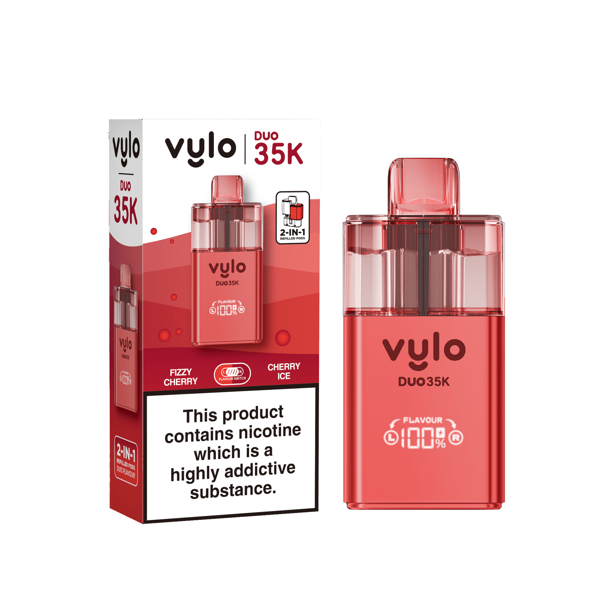 Vylo Duo 35k Prefilled 2 in 1 Pod Vape - Power Vape Shop
