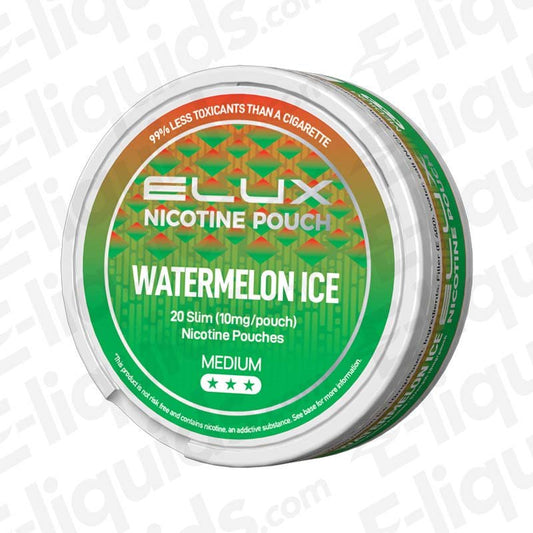 Watermelon Ice Nicotine Pouches by Elux - Power Vape Shop