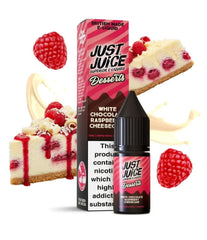 White Chocolate Raspberry Cheesecake Nic Salt by Just Juice - Power Vape Shop