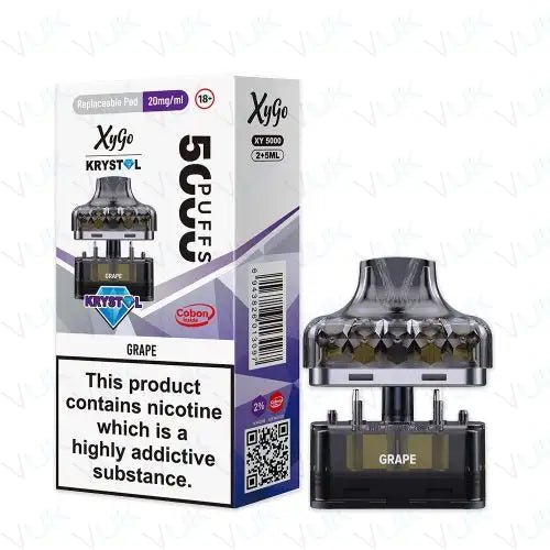 Xygo Krystal 5000 Prefilled Pods - Power Vape Shop