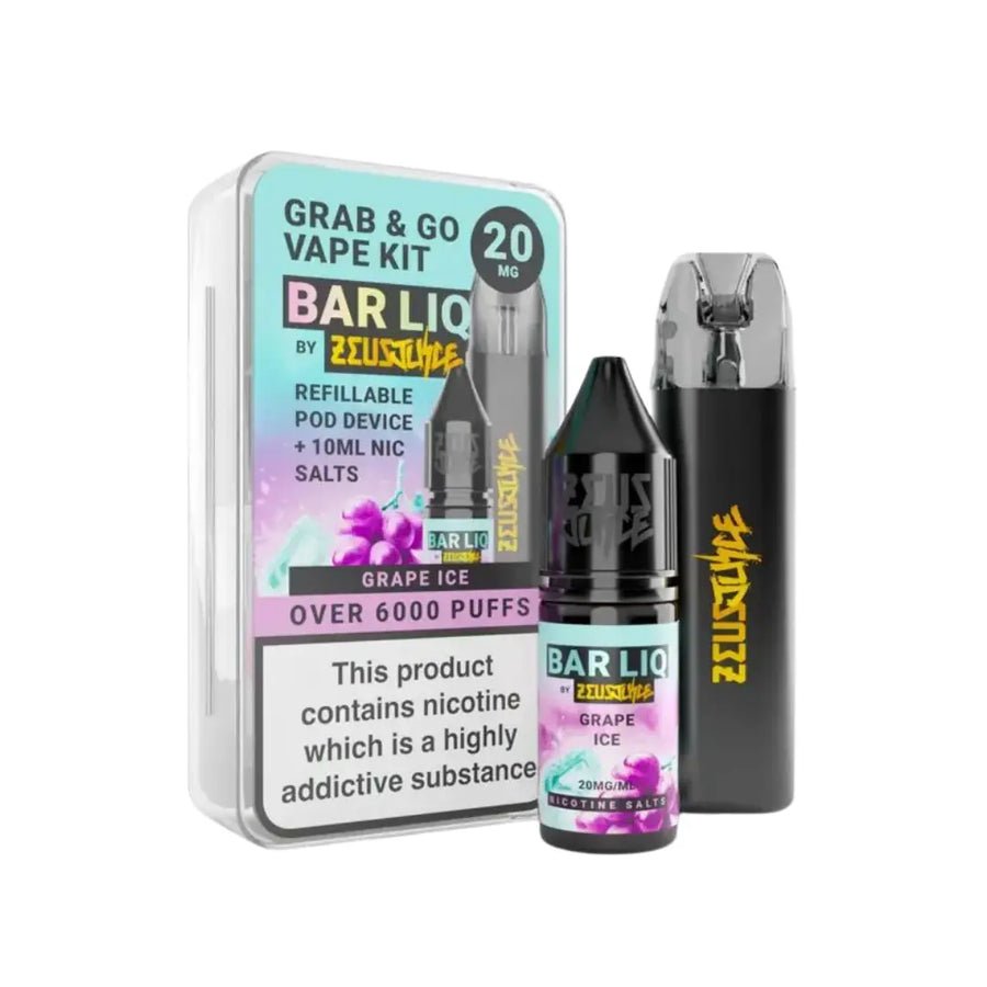 Zeus Juice Grab & Go Pod Kit - Power Vape Shop