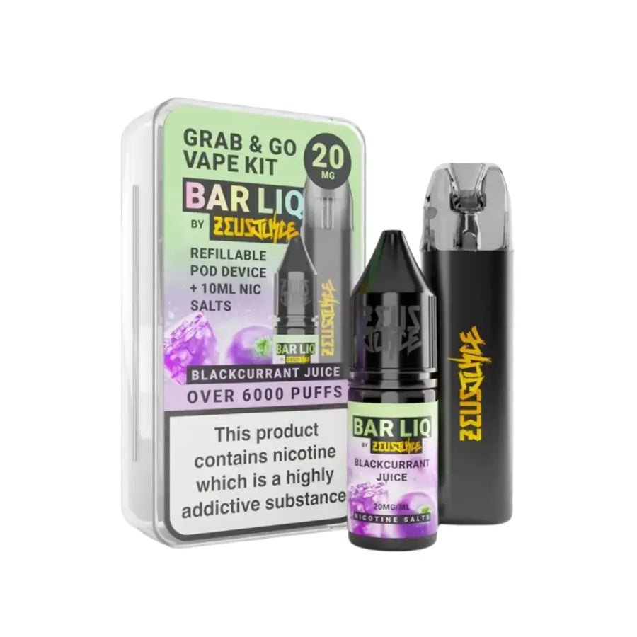 Zeus Juice Grab & Go Pod Kit - Power Vape Shop