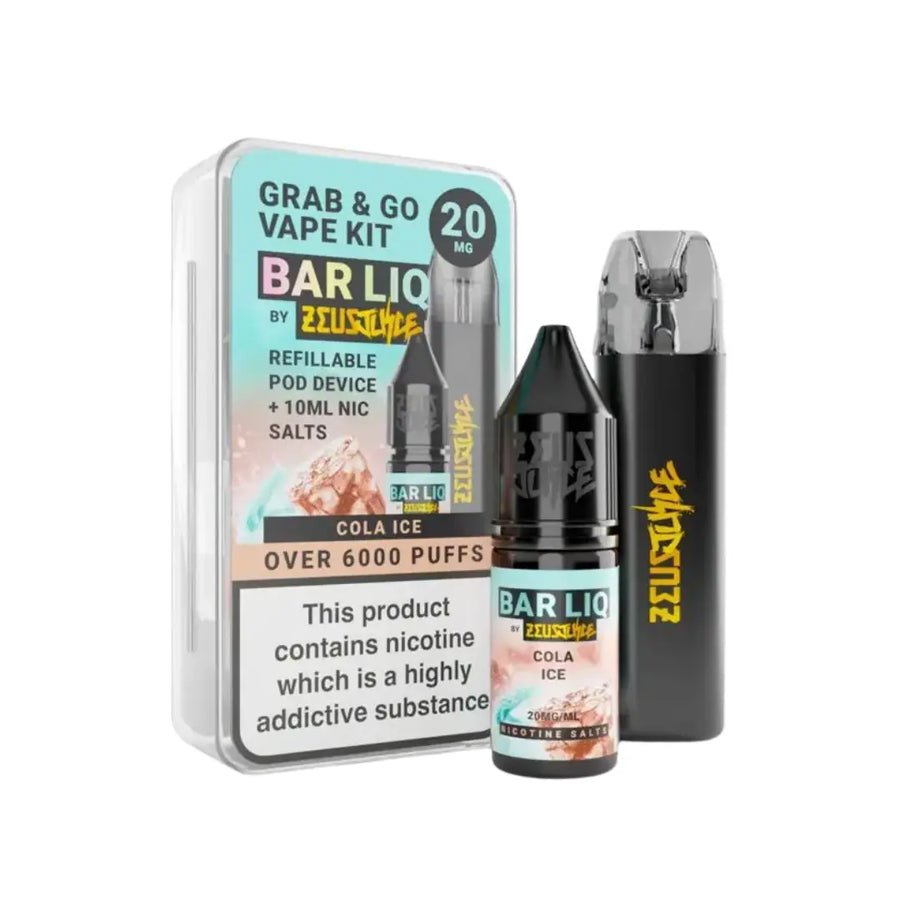 Zeus Juice Grab & Go Pod Kit - Power Vape Shop
