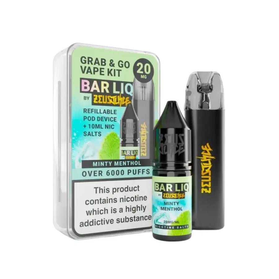 Zeus Juice Grab & Go Pod Kit - Power Vape Shop