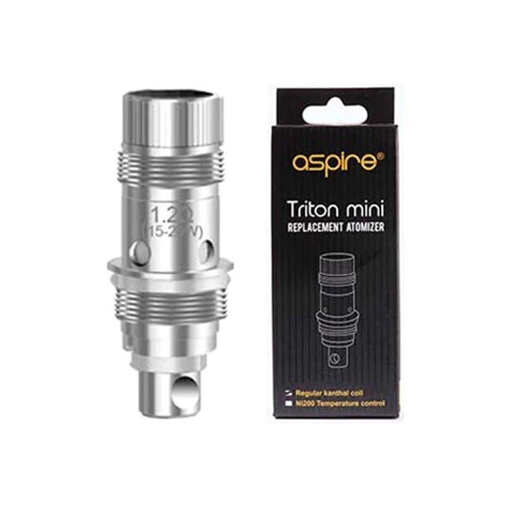 Aspire Triton Mini Coils | NI200 Temprature Control - Power Vape Shop