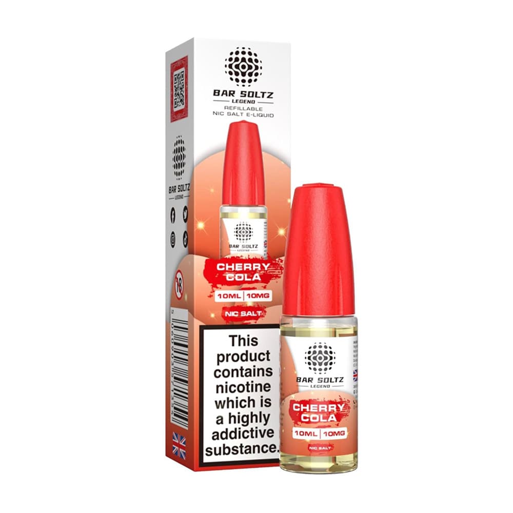 Bar Soltz Nic Salt E Liquid 10ml - Power Vape Shop