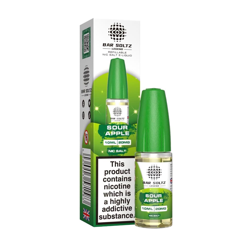 Bar Soltz Nic Salt E Liquid 10ml - Power Vape Shop