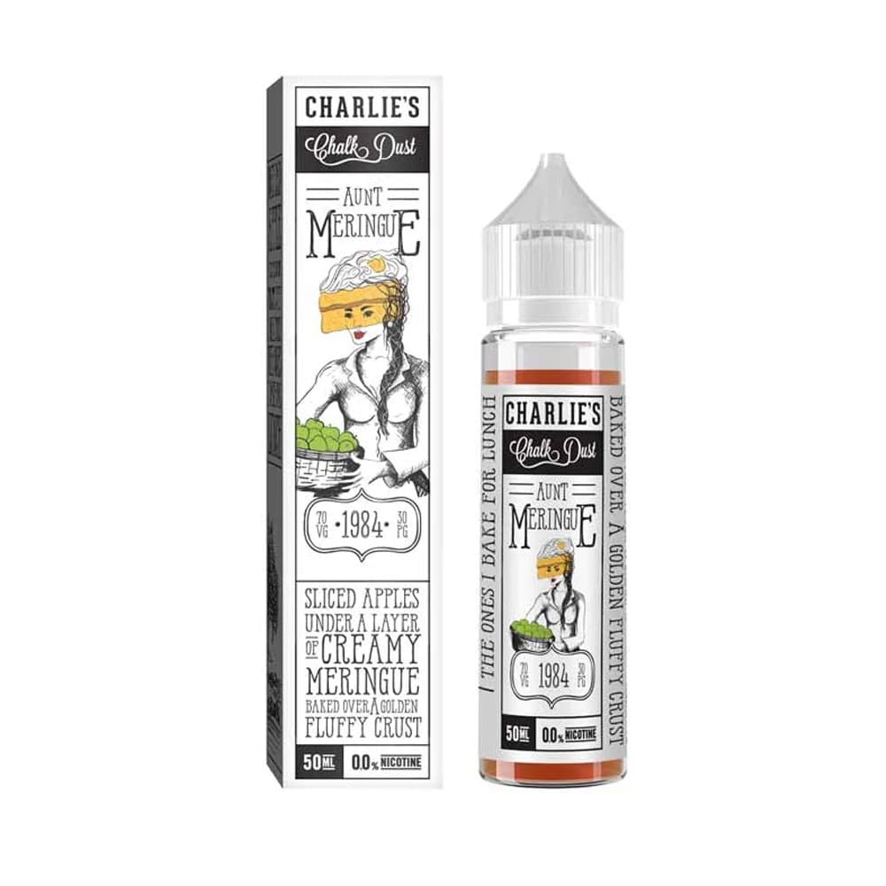 Charlies Chalk Dust Shortfill 50ml E Liquid - Power Vape Shop