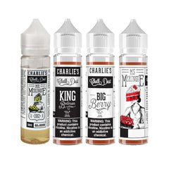 Charlies Chalk Dust Shortfill 50ml E Liquid - Power Vape Shop