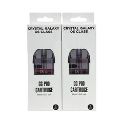 Crystal Galaxy OS Class CG Cartridge (Pack 3) - Power Vape Shop