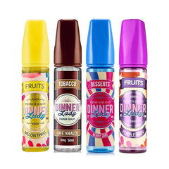 Dinner Lady 50ml Shortfill E Liquid - Power Vape Shop