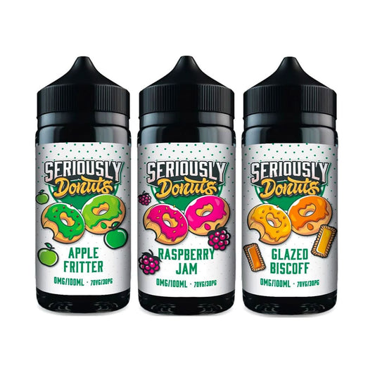 Doozy Vape Seriously Donuts 100ml Shortfill E Liquid - Power Vape Shop