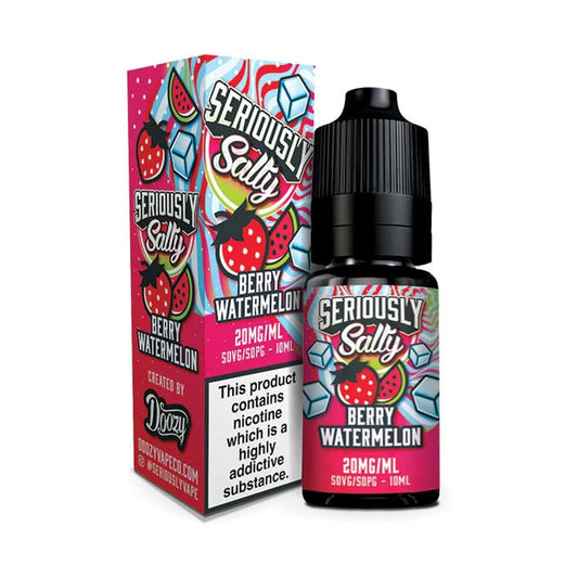 Doozy Vape Seriously Salty Nic Salt E Liquid 10ml - Power Vape Shop