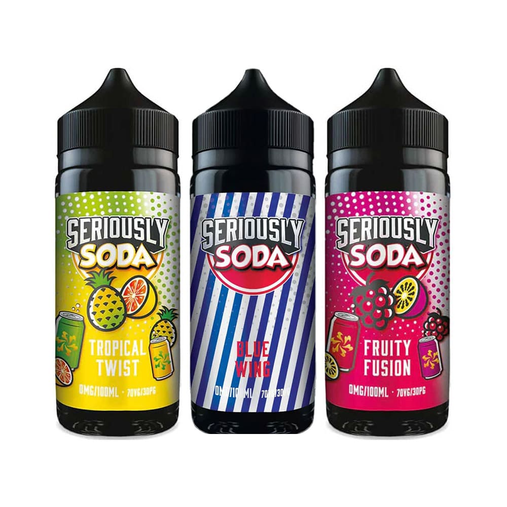 Doozy Vape Seriously Soda 100ml Shortfill E Liquid - Power Vape Shop