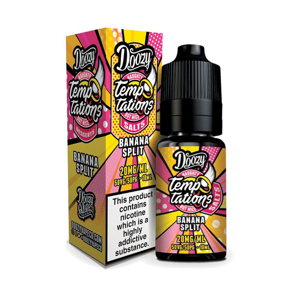 Doozy Vape Temptations Nic Salt E Liquid 10ml - Power Vape Shop