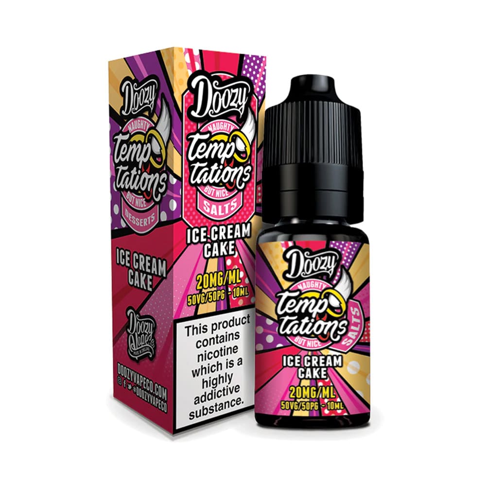 Doozy Vape Temptations Nic Salt E Liquid 10ml - Power Vape Shop