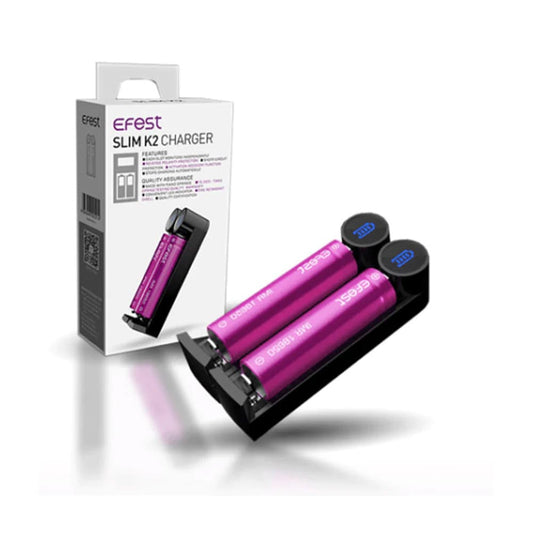 Efest Slim K2 Battery Charger - Power Vape Shop