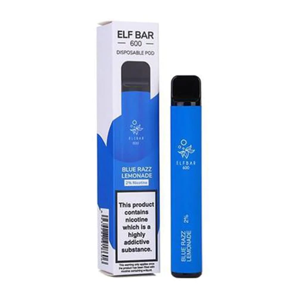 Elf Bar 600 Puffs Disposable Vape - Nicotine Free - Power Vape Shop