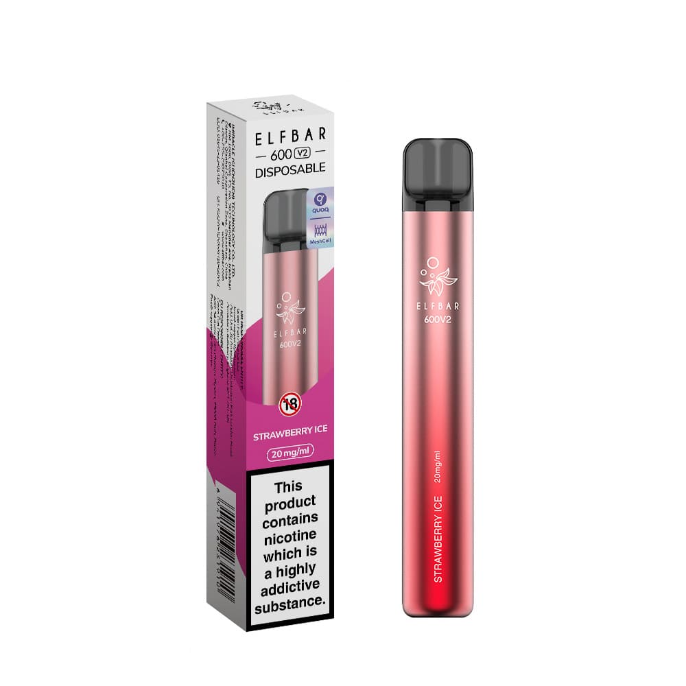 Elf Bar 600 V2 Disposable Vape - Power Vape Shop