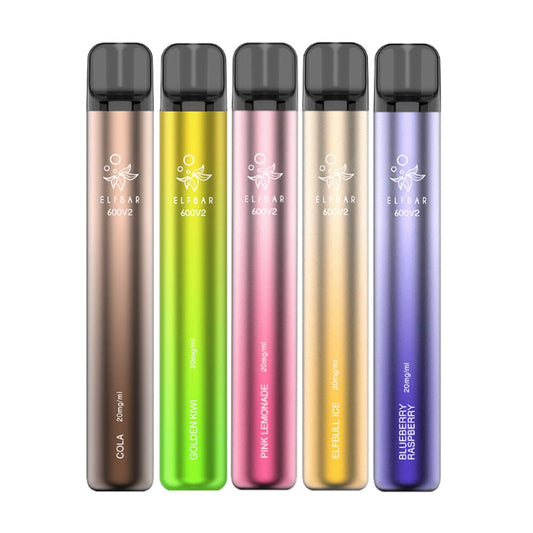 Elf Bar 600 V2 Disposable Vape - Power Vape Shop